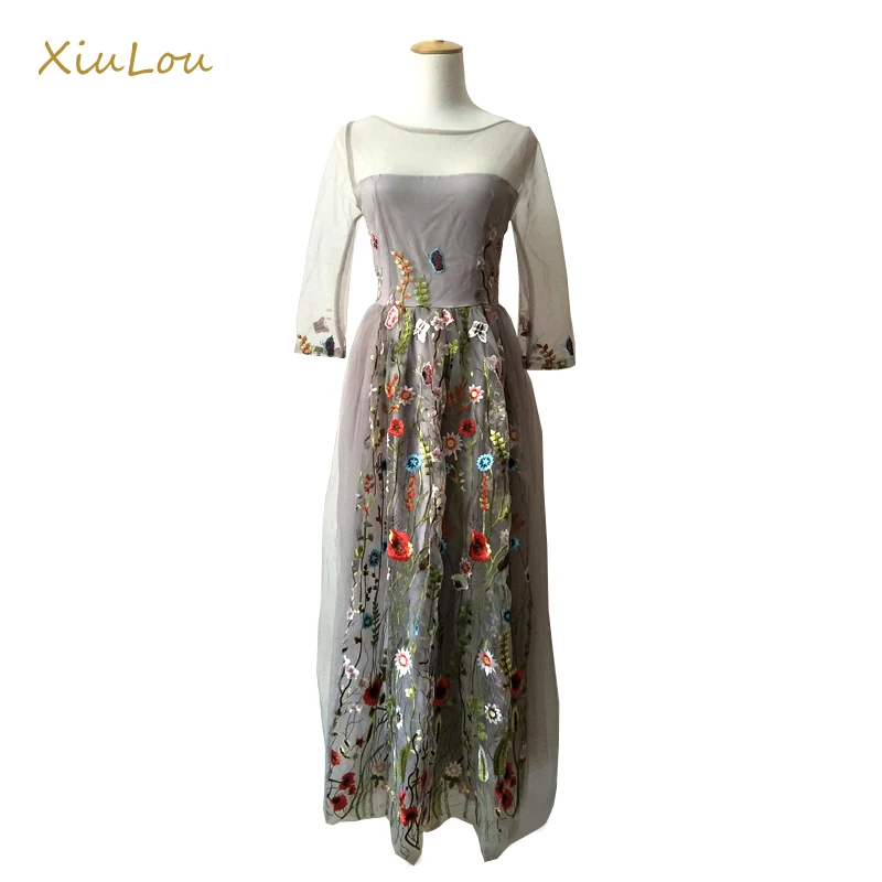 summer net dress