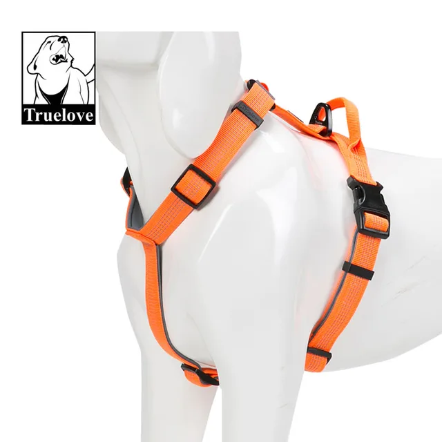 Truelove Neoprene Padded Dog Pet Body Harness With Handle Strap