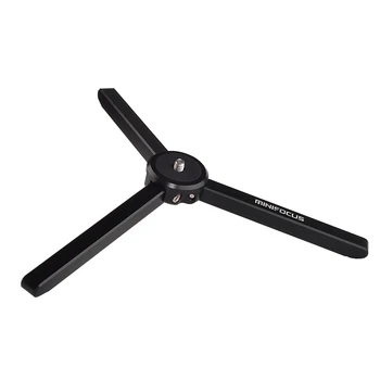 

Aluminium Mini Foldable Tripod Stand Portable Tabletop Holder with 1/4'' for DSLR Camera for Feiyu Zhiyun MOZA DJI OSMO Handheld