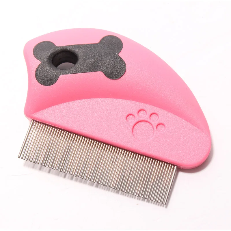 Princess Comb For Dogs And Cats Senior Pink Bone Cuddly Pet Barber