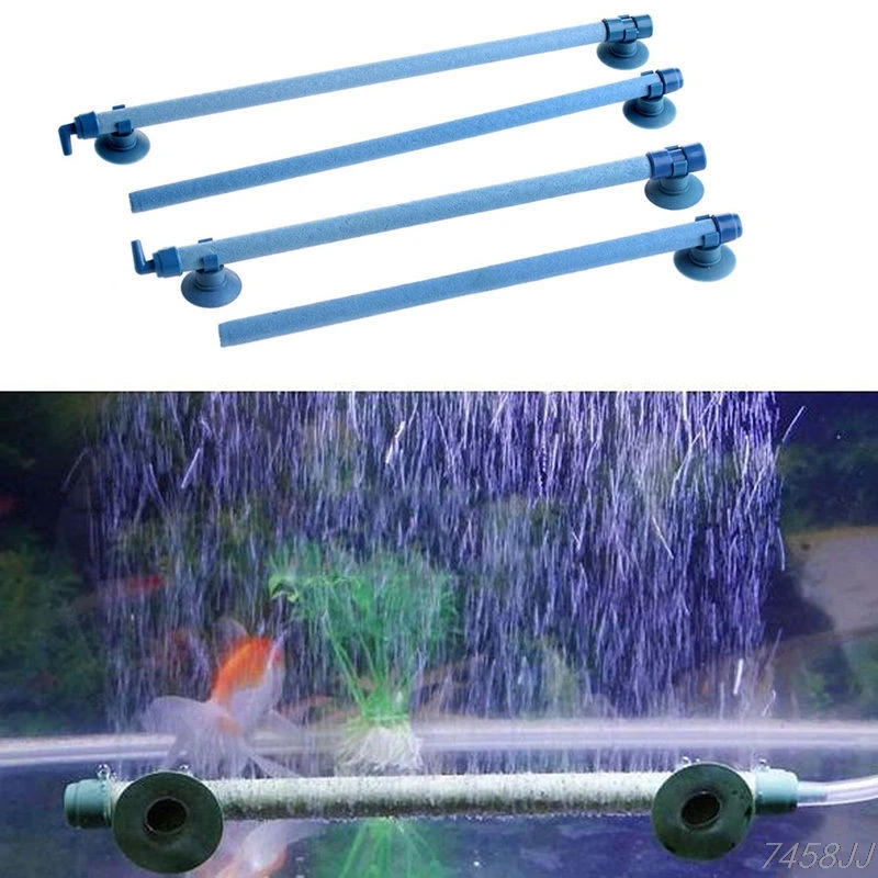 Fish Tank Aquarium Air Stone Wall Bubble Tube Aeration Tube Pet Products Decorations Ornaments 7"10"14"18"23"28" Z03
