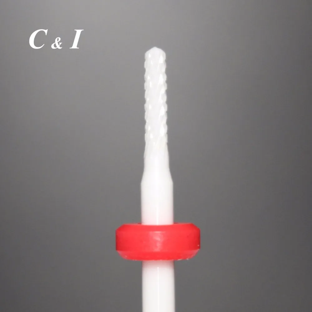 

Ceramic Round Bit Grit Fine for Electric Nail Drill Machine
