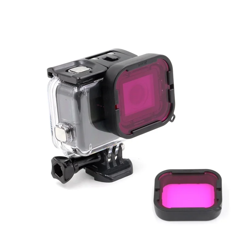 GoPro Hero 5 Camera  Underwater Housing Dive Filter 8