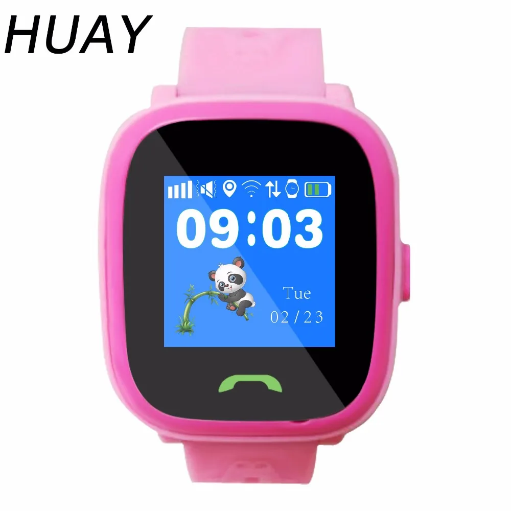 

1pcs New GPS tracking watch for kids touch Screen swimming IP67 waterproof Smart SOS Call finder location children Watch HW8S