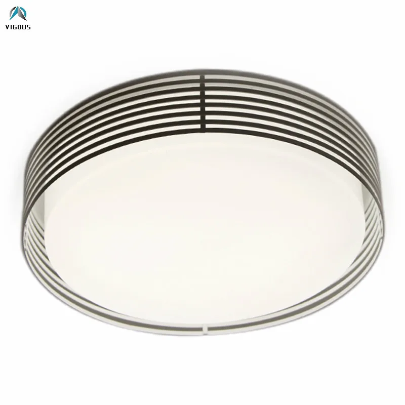 

Modern Round Minimalism Metal Led Ceiling Lamp Remote Control Dimmable Ceiling Light for Bedroom Acrylic Shades Lamparas Fixture