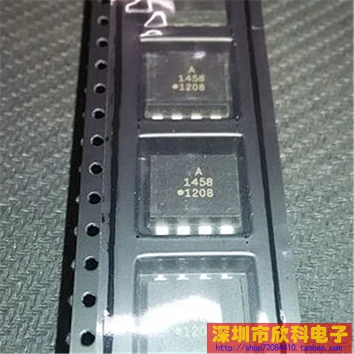 20PCS HCPL 1458 A1458 SOP 8 patch optocoupler isolator line has