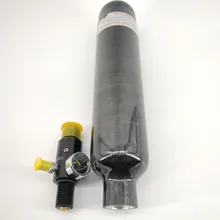 0.5LGB сжатого углерода 30MPa 4500Psi Мини Воздушный бак для Пневматика с предварительной накачкой/Пейнтбол бак/кислородный цилиндр с регулятором Acecare