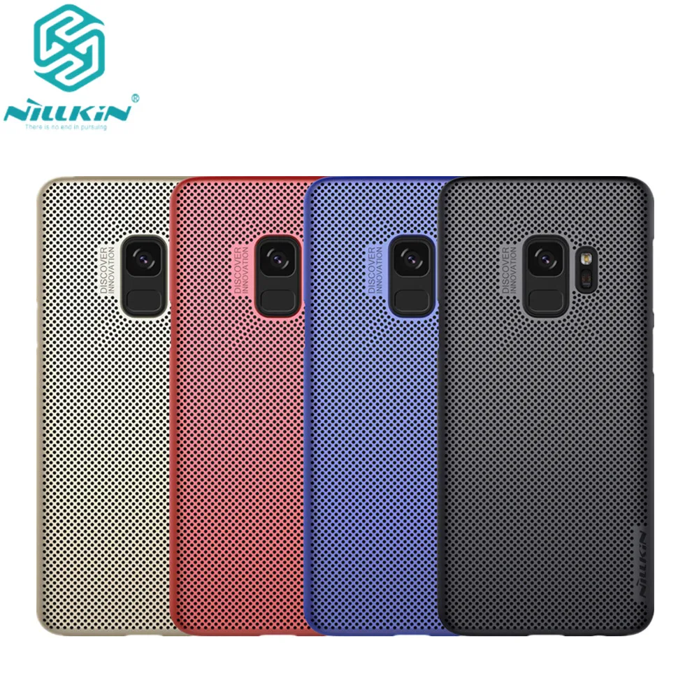 

10pcs/lot Wholesale NILLKIN Air Case Heat Dissipation Phone hard Back PC Case For Samsung Galaxy S9 Cover Protect shell