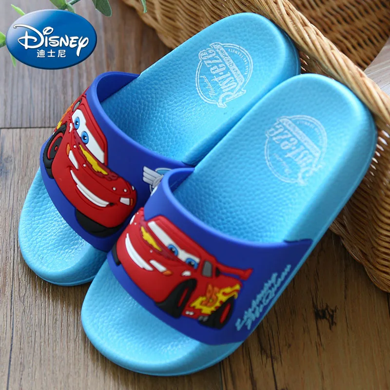 

Disney 2018 Children's sandals car anti-skid slippers baby car spring and summer wear-resistant shoes size 26-36