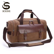 High Quality Canvas Luggage Bag Large Capacity Travel Bag Men Shoulder Handbag Crossbody Travel Duffel Bags Women Duffle Handbag augur men travel duffle bag large capacity handbag male tourist backpack canvas messenger multifunction shoulder travel bags