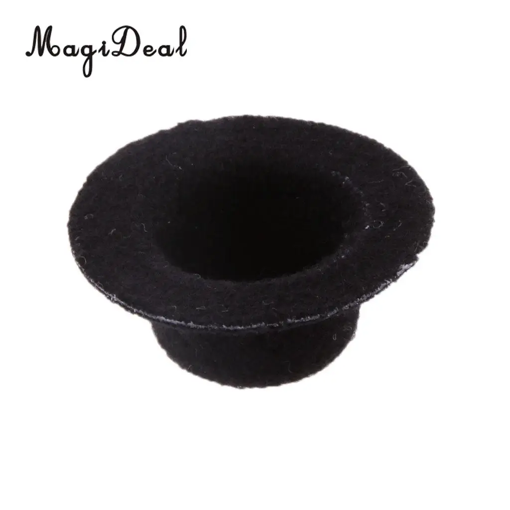 MagiDeal 1Pc 1/12 Scale Dolls House Miniature Bowler Polyester Hat for Party Dance Stage Show Children Lovely Toy Acce 4 Colors
