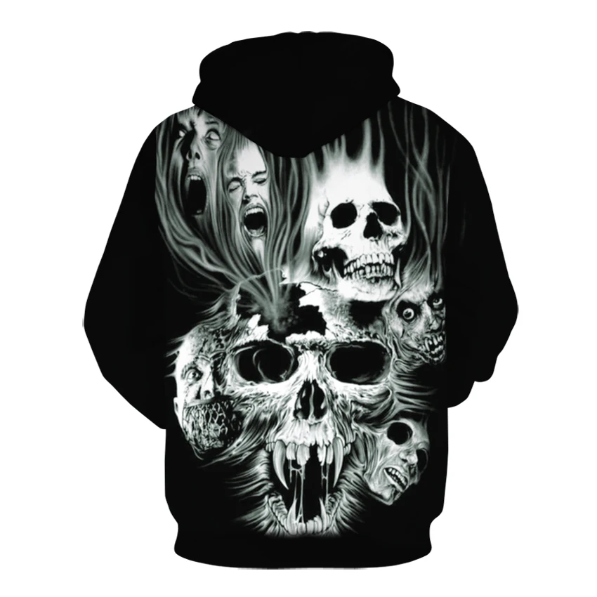 кофта с черепом