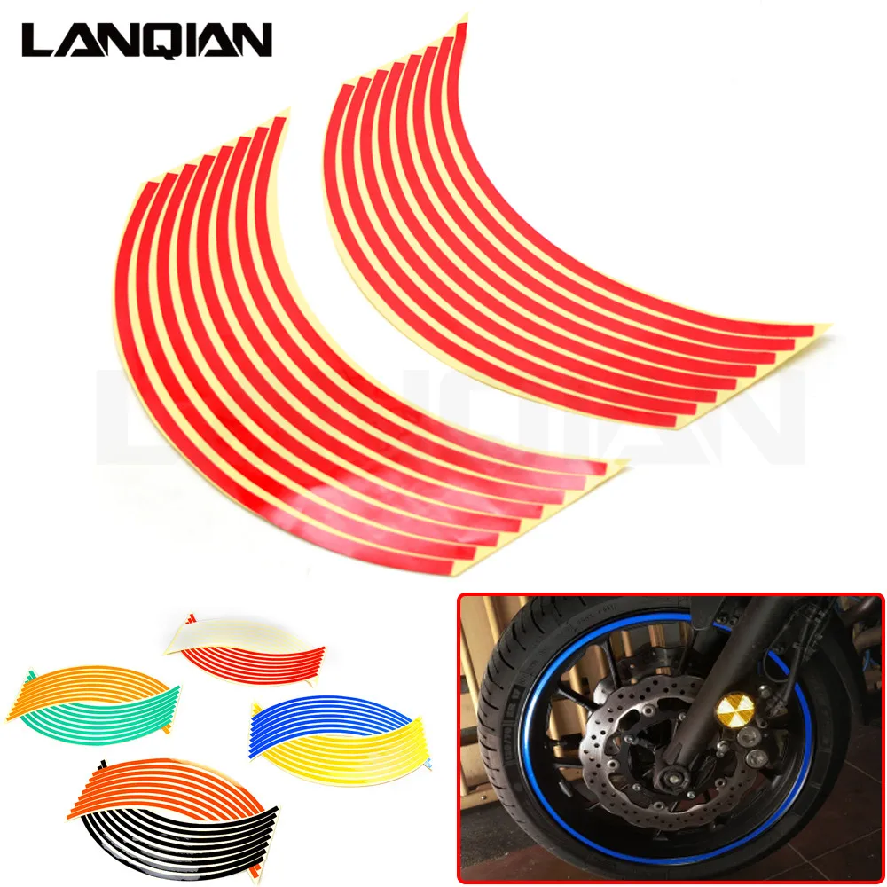 

Motorcycle Wheel Sticker Reflective Decals Rim Tape Car/bicycle For KTM EXC EXCF SX SXF XC XCW XCF 50 65 85 125 150 200 250 300