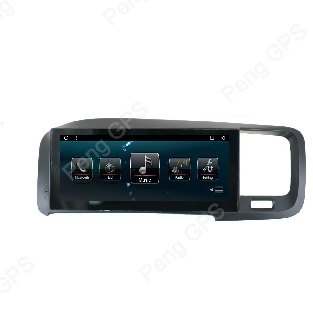 8,8 дюймов 2 Din Радио Android автомобилей gps DVD проигрыватель с навигационной системой для Volvo S80 2011 2012 2013 WI-FI 1080 P мультимедийная Главная панель