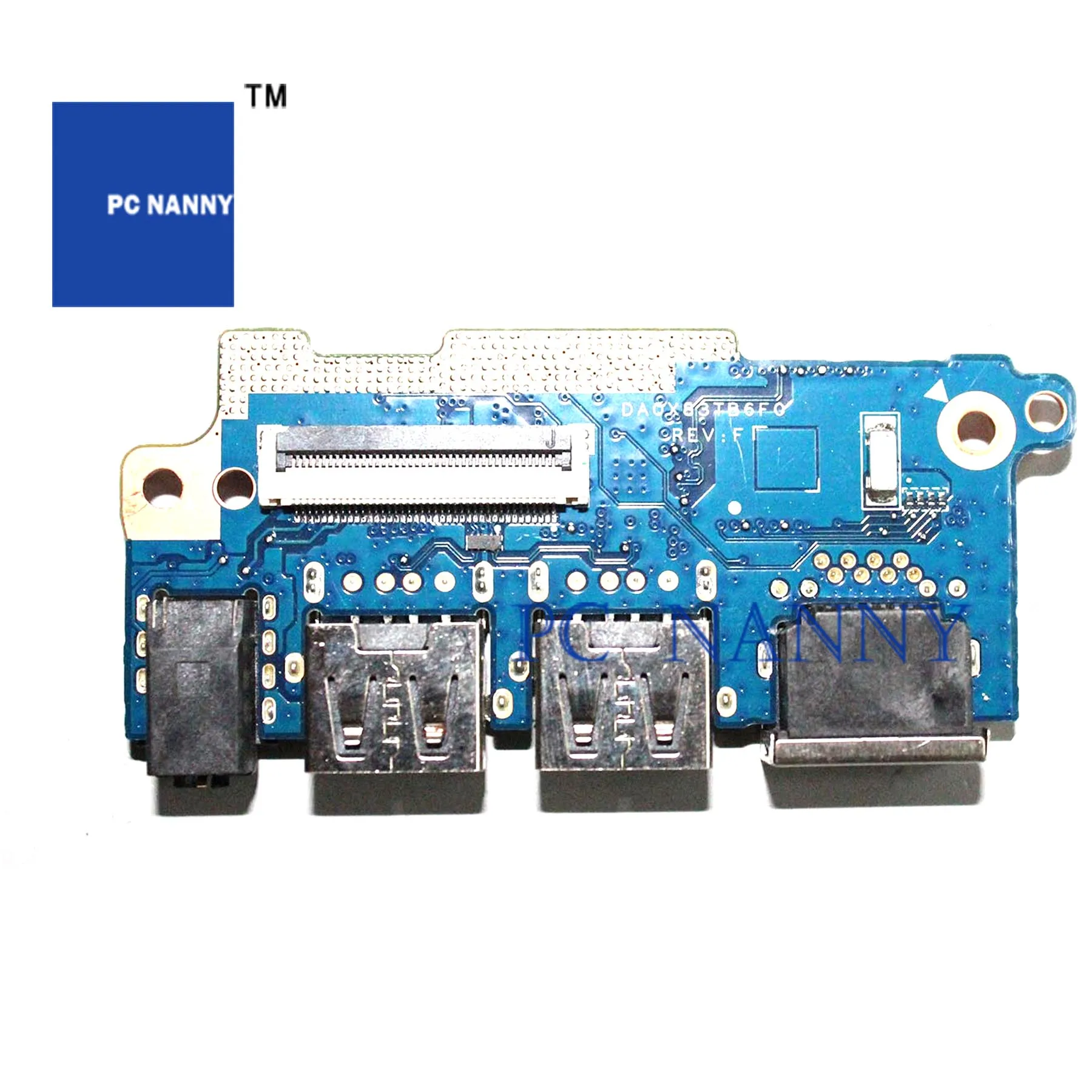 HP 440 455 450 470 G2 USB Audio Headphone I//O Board Ribbon Flex Cable LS-B183P