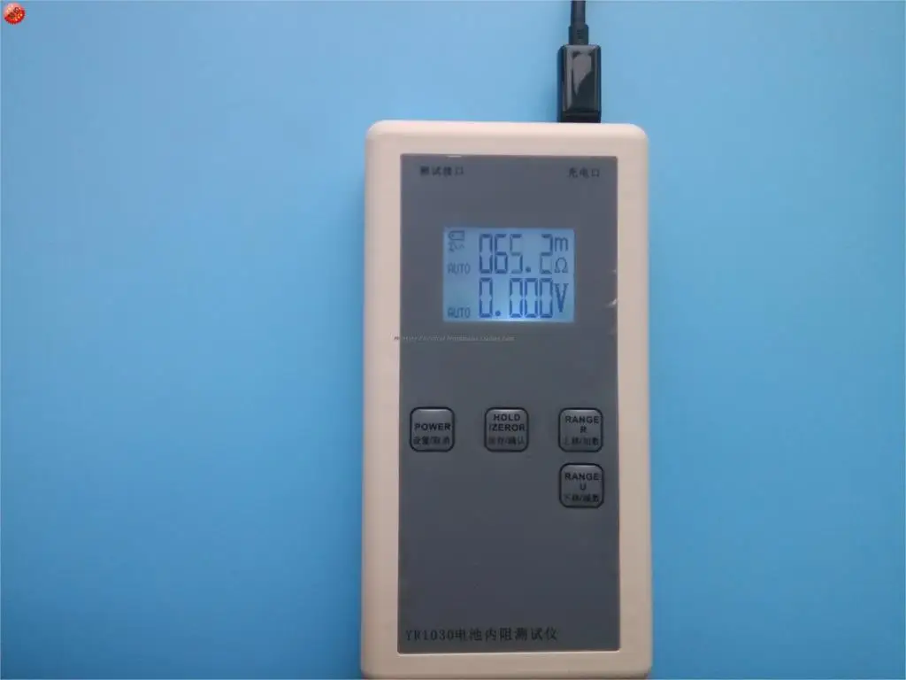 YR1030 Высокая точность литиевая батарея внутреннее сопротивление тест инструмент никель-гидридный никель кнопка батареи