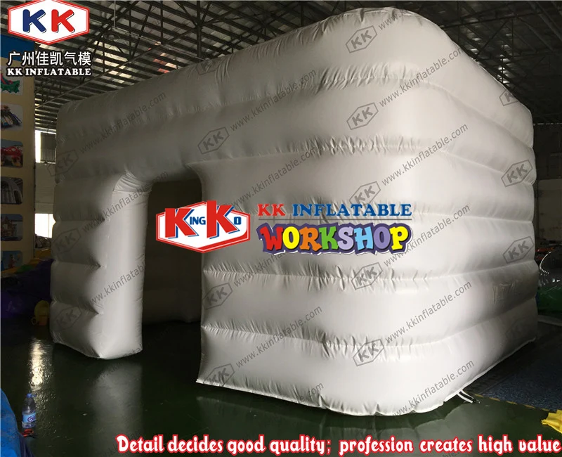 White PVC inflatable bar tent China factory inflatable products Fast inflation tent