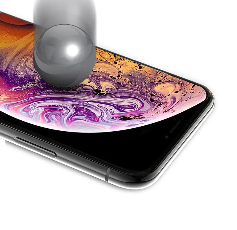 Jcpal Защитное стекло для сохранения личной информации для iPhone XS MAX против подсматривания закаленное Стекло пленка для полного покрытия защиты