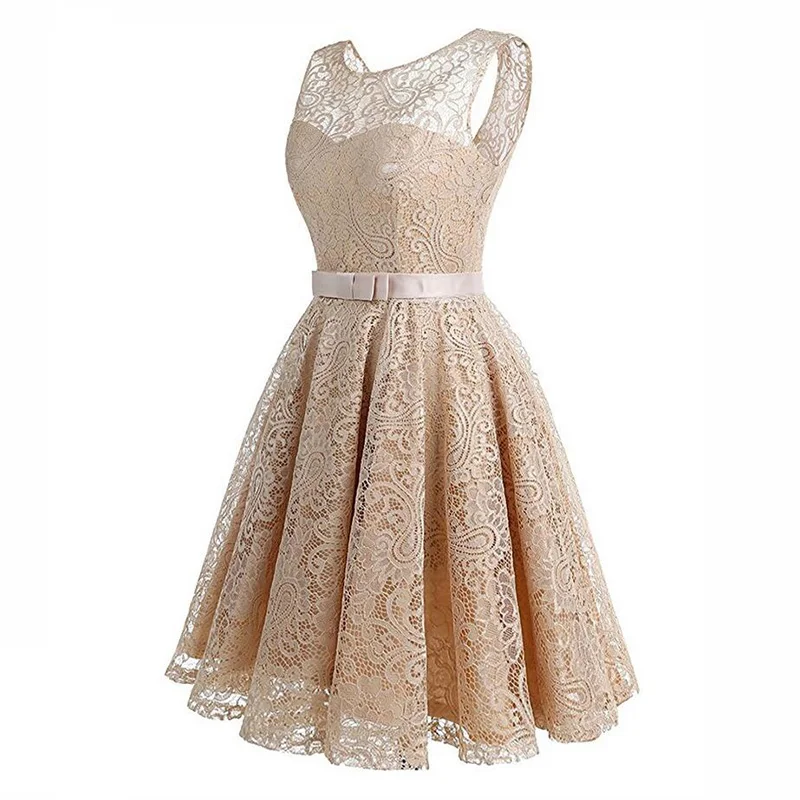 Kostlich Lace Summer Dress Women 2017 Sleeveless Lace Hollow Out Sexy Evening Party Dresses Bet Tunic 50s Hepburn Dress Sundress (15)