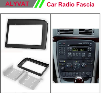 

Car Stereo Radio Fascia Plate Panel Frame Kit For VOLVO S60 XC70 Stereo facia surround install trim fit Dash Kit