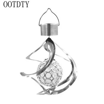 

Solar Powered Wind Chime Light LED Garden Hanging Spinner Lamp Color Changing Lawn Yard Home Decoration