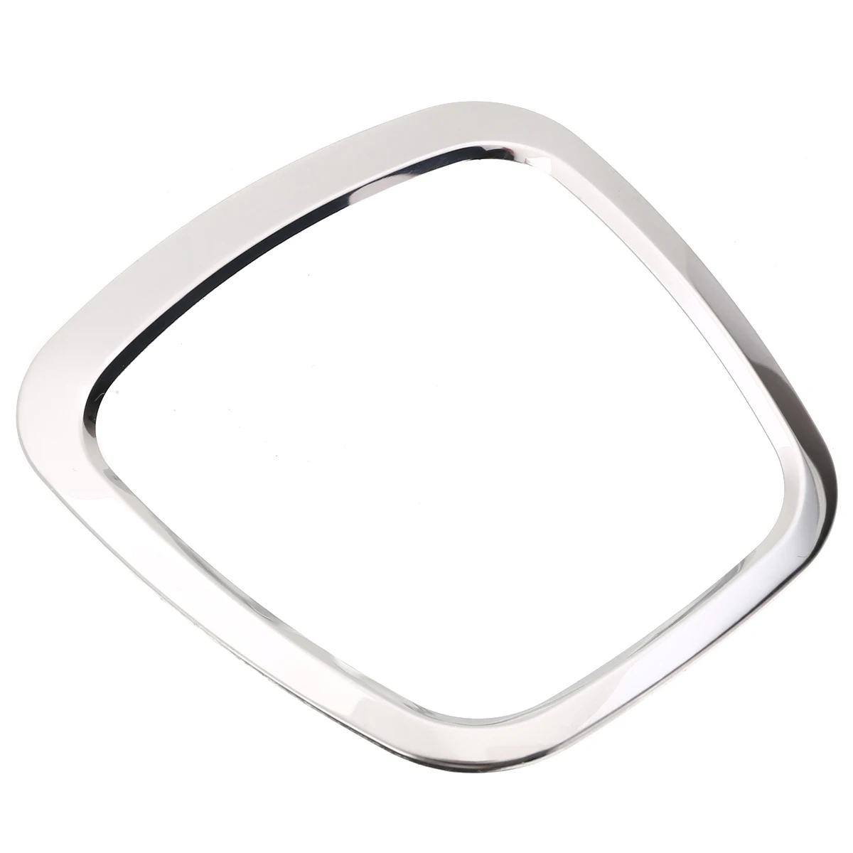 Mayitr Aluminium Alloy Steering Wheel Alloy Decorative Ring Sticker Emblem Trim Cover for Audi A3/A4L/A6L/Q3/Q5/Q7