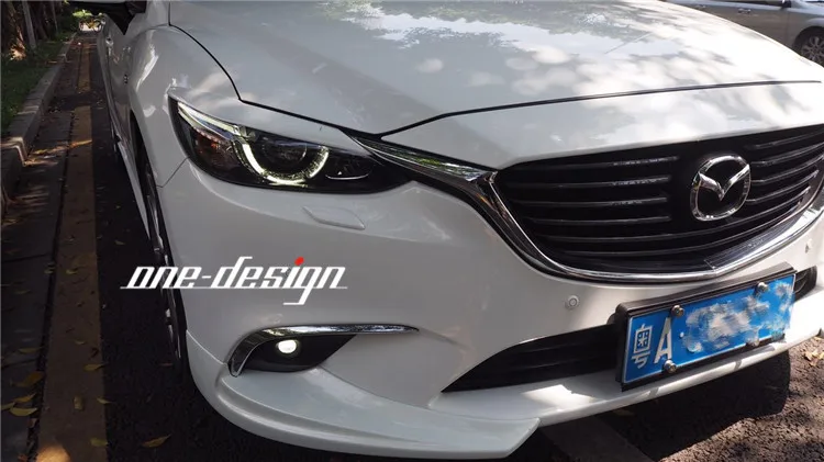 Подходит для Mazda Atenza мВ настройки углеродного волокна фара бровей