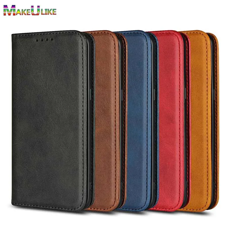 

MAKEULIKE Magnetic Flip Case For Samsung Galaxy S8 Plus Cover Retro Luxury PU Leather Phone Wallet Case for Samsung S8 S8Plus