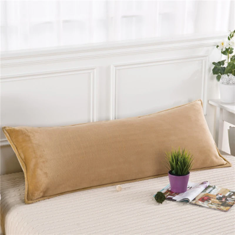 

Pillowcases Decorative Pillow Case Super Long Short plush Soft Pillow Cover for Home Sleep 120*48CM/150*48CM/180*48CM