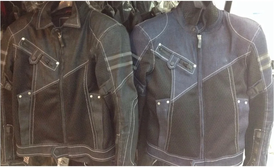 JK-006 Vintage Denim Mesh Jacket a3