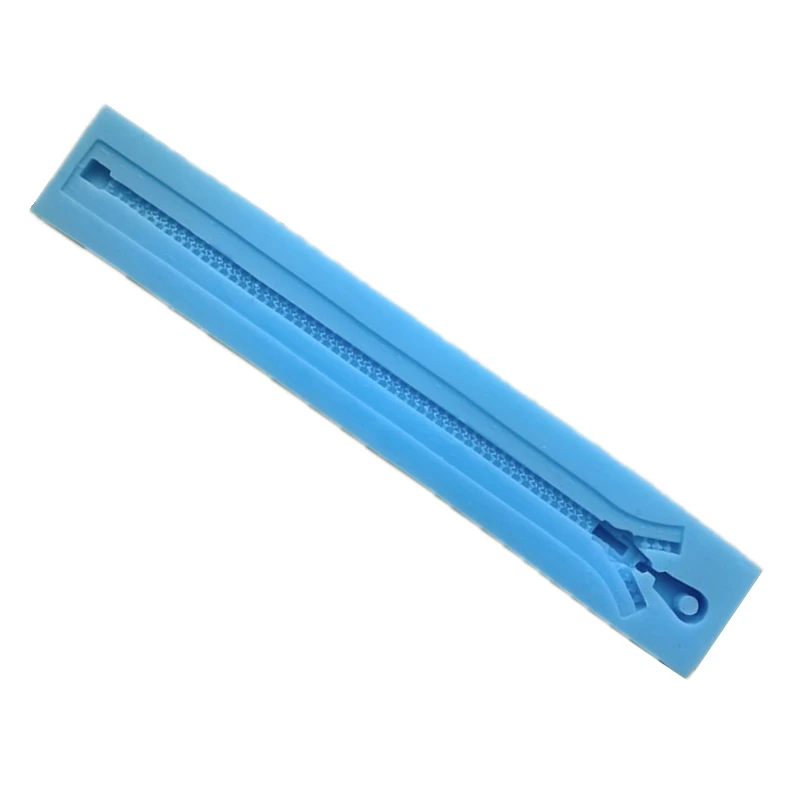 

1pcs Baking Tool Nicole Brand Food Grade Silicone 3D Mold For Fondant Cake, Lace Decorating Mold Zipper Color Random 22.8*3.8cm