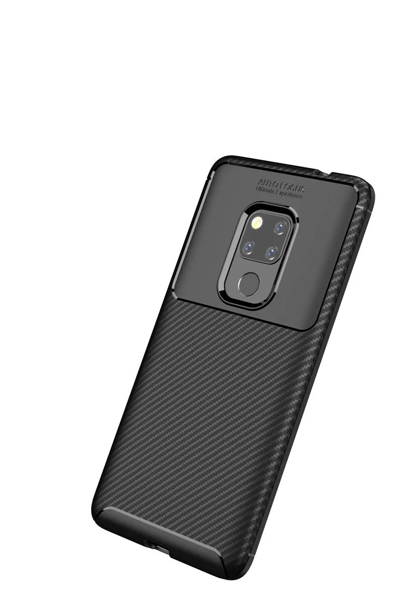 Carbon Fiber Shockproof Armor Cases For Huawei Y9 Y6 Y5 2018 Honor 8X 8XMax Honor Play 7A Note10 P20 P10Lite Plus Mate10ProCase (1)