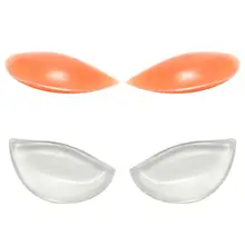 Enhancer Bra Insert Pads Push Up Breast Silicone Triangle Swimsuit Underwear Removable Invisible Women Bra Pads
