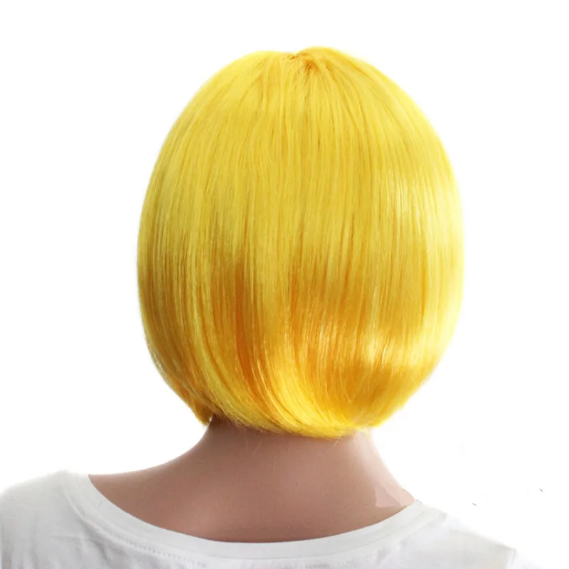 Coshome Attack On Titan Wigs Mikasa Levi Sasha Eren Cosplay Costume Wig Black Yellow And Brown Anime Short Hair (6)