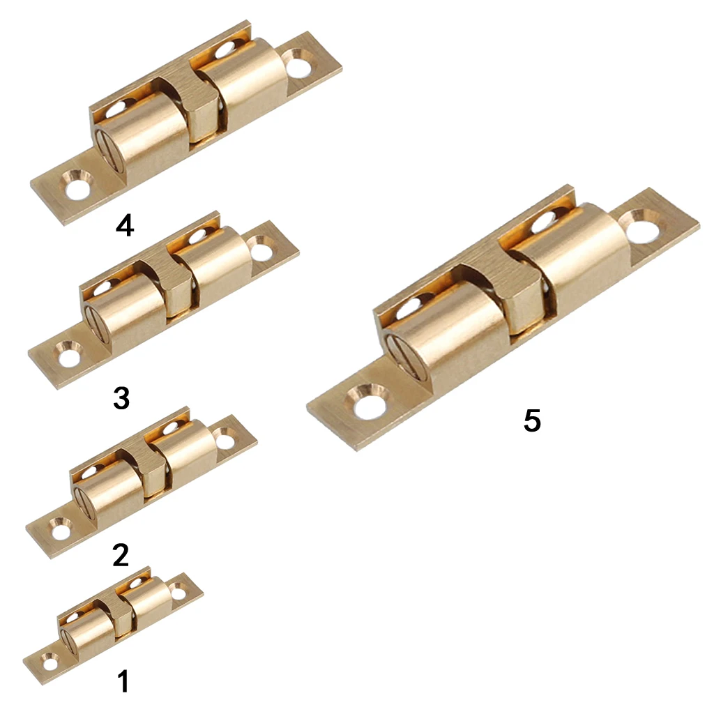 Copper Powerful Floor-mounted Magnetic Casting Brass Door Stopper Catch Cabinet Bookcase Guard Safety Protector