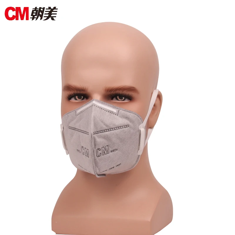 

600pcs CM Dust Mask Anti-particles Activated Carbon Mask Anti-PM 2.5 Masks Working Respirator Safety Anti-sticking Masks 6002A-2
