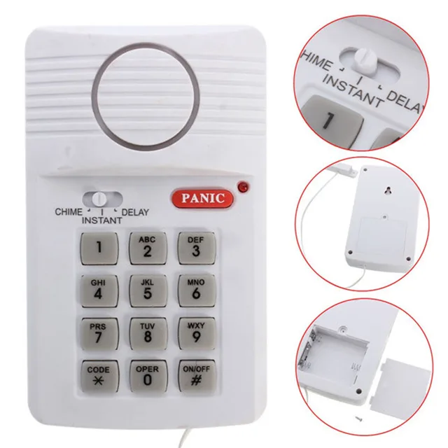 Package Included 1 X Security Keypad Door Alarm System