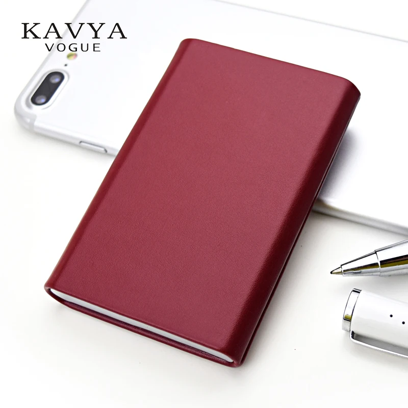 Новые брендовые дизайнерские чехлы для карт KAVYAVOGUE из натуральной кожи визитница