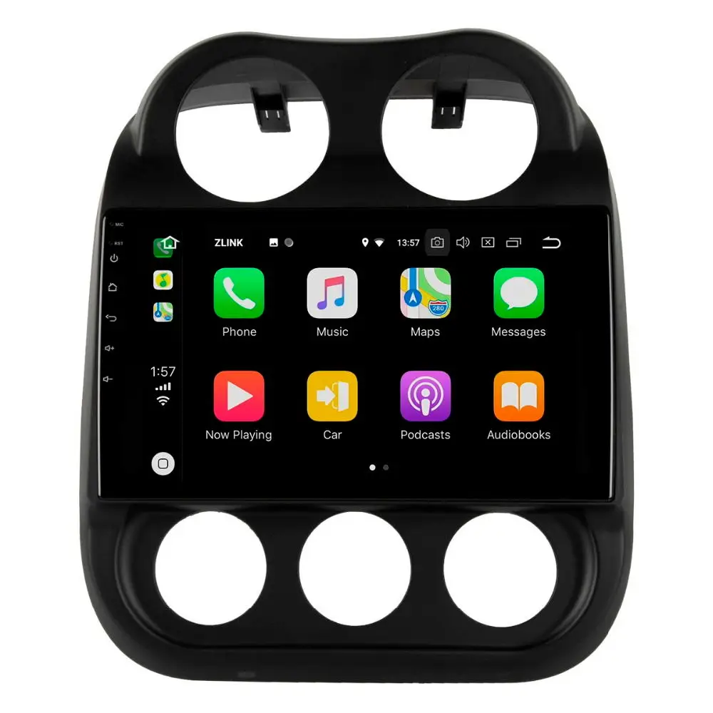 Best 10.1 " Android 8.0 Car GPS Navigation For Jeep Compass 2011-2016 Multimedia Audio Stereo Player 1