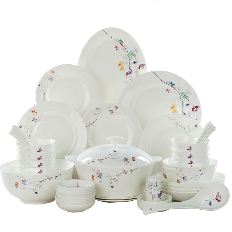 Guci porselen takimlari cubiertos из нержавеющей стали костяная фарфоровая плитка домашний