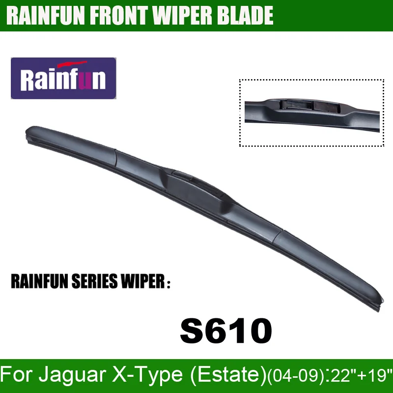 RAINFUN S610 22"+19" dedicated car wiper blade for Jaguar X Type