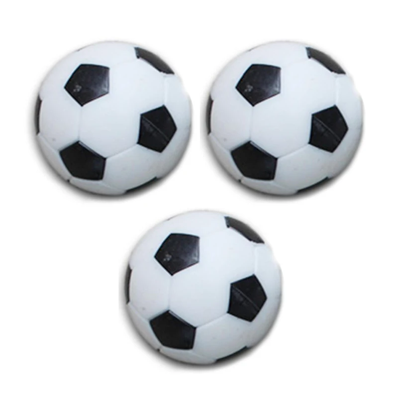 Супер sell-10Pcs Пластик 32 мм футбол Indoor настольный футбол футбольный мяч Fussball