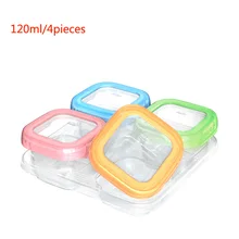 4 шт./компл. портативная детская молочная смесь диспенсер для формул контейнер для еды для хранения хлопьев миска для кормления малышей столовая посуда для малышей столовая посуда