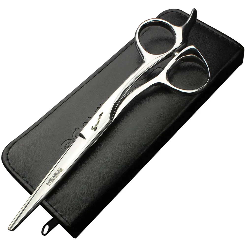 

Hairdresser professional 5.5 / 6 / 6.5 inch stainless steel silver hairdressing scissors barber hair shape scissors Japan 440c