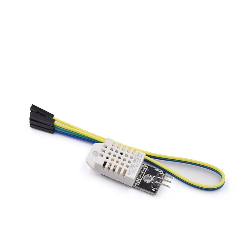 Цифровой датчик температуры и влажности DHT22, модуль AM2302 + PCB с кабелем для arduino, 5 шт./лот Цифровой датчик температуры и влажности DHT22, модуль AM2302 + PCB с кабелем для arduino, 5 шт./лот