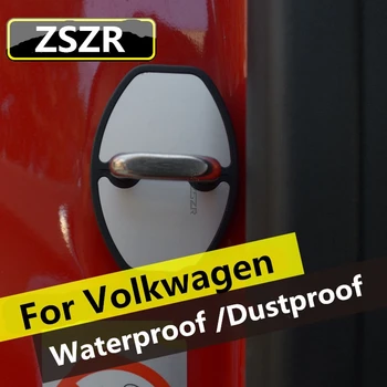 

Vogue 3 Colors Design Aluminium Alloy Sheet Waterproof Dustproof Door Lock Protective Cover For Volkwagen Golf /CC Z2EA159