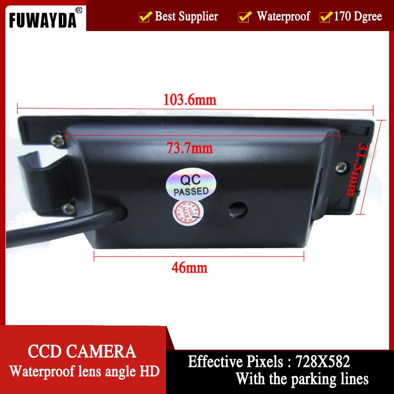 Камера заднего вида FUWAYDA для OPEL Astra H /Corsa D/Meriva A/Vectra C/ Zafira B|rear view|rear view reverse cameravision camera