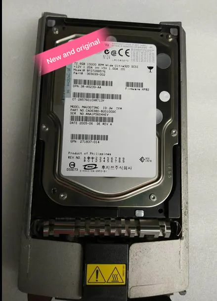 

100%New In box 3 year warranty 72.8GB BF07288576 365699-002 271837-014 15K SCSI Need more angles photos, please contact me