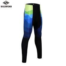 Siilenyond зимние теплые штаны для велоспорта теплые флисовые велосипедные колготки для горного велосипеда велосипедные брюки для велоспорта с 3D гелевой подкладкой