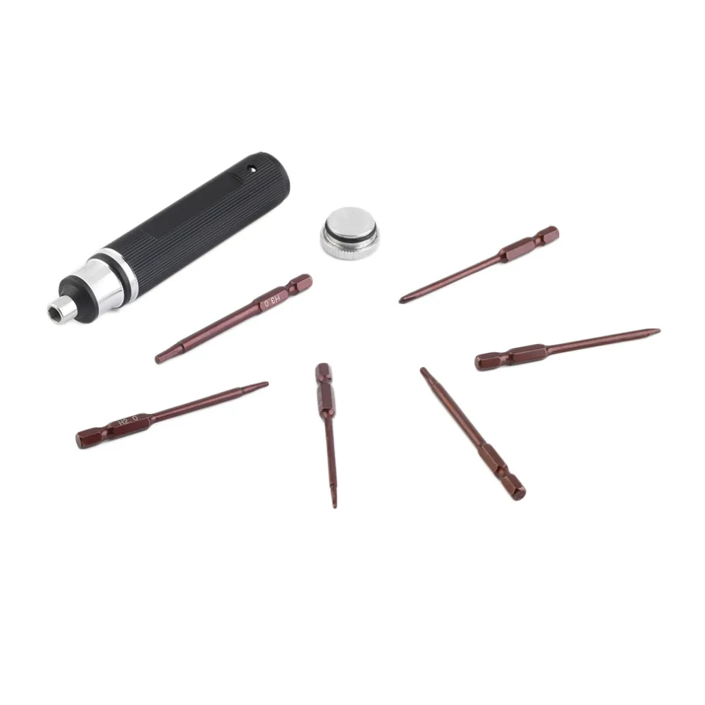 6-in-1-RC-Hobby-Tools-Hard-Alloy-Inside-Hexagon-Screwdrivers-Black-Red-For-RC-Cars